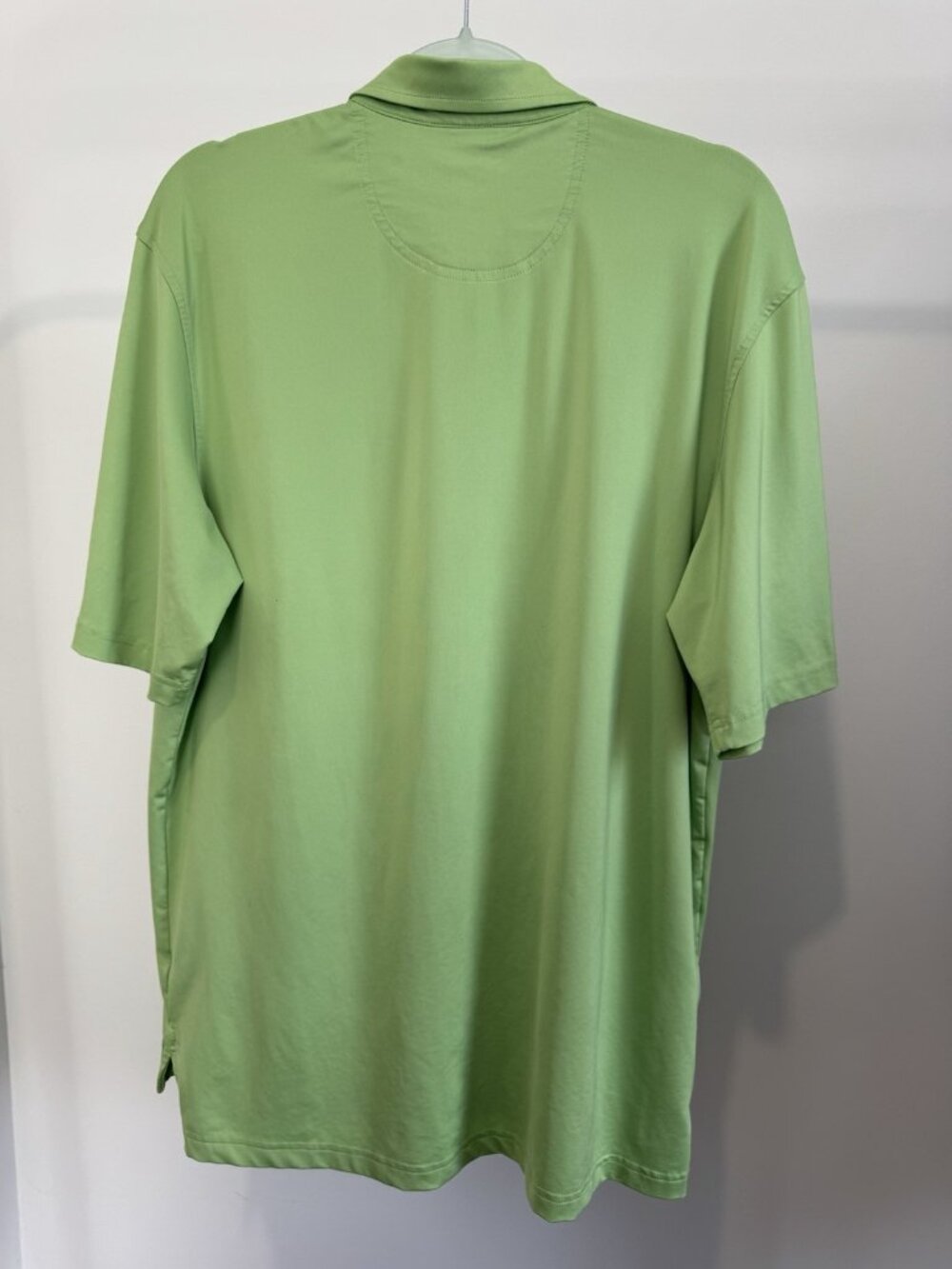 Fairway & Greene Golf Polo Men's Large Green Blue Hill CC Solid - Picture 7 of 11